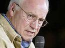 Drohende Haltung: Dick Cheney.