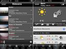 Webcams und das aktuelle lokale Schweizer Wetter auf dem iPhone.