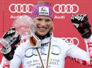 Marlies Schild gewann die Kristallkugel als beste Slalom-Fahrerin des vergangenen Winters.