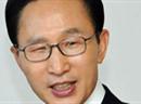 Der scheidende südkoreanische Präsident Lee Myung Bak. (Archivbild)