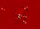 Mit Hilfe des Large Binocular Telescope (LBT) konnten vier Exoplaneten des Sterns HR 8799 direkt nachgewiesen werden.