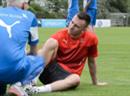 Josip Drmic hat sich am rechten Knie verletzt.
