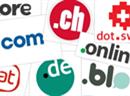 Alle wichtigen Domainendungen rechtzeitig sichern: .ch, .com und je nach Bedarf auch .de und .at.
