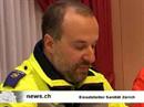 Der Einsatzleiter der Sanität Zürich informierte am Freitag Abend die Medien über den tödlichen Unfall.