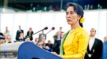 Aung San Suu Kyi ist bereit für Ihre neue Stellung als Oppositionsführerin.