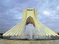 Das Azadi-Monument in Teheran.