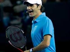 Erfolgreiche Niederlage von Roger Federer.