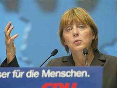Angela Merkel hat die Bundestagswahl 2006 fest im Visier.
