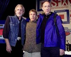 Bassist John Entwistle (l.) starb vor zwei Jahren. Daneben Roger Daltry und Pete Townshend.