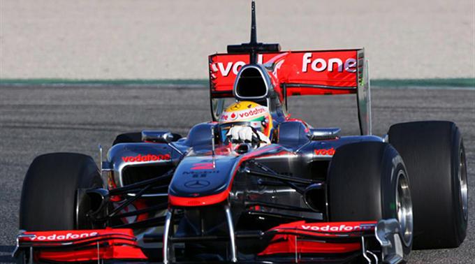 Lewis Hamilton im McLaren.