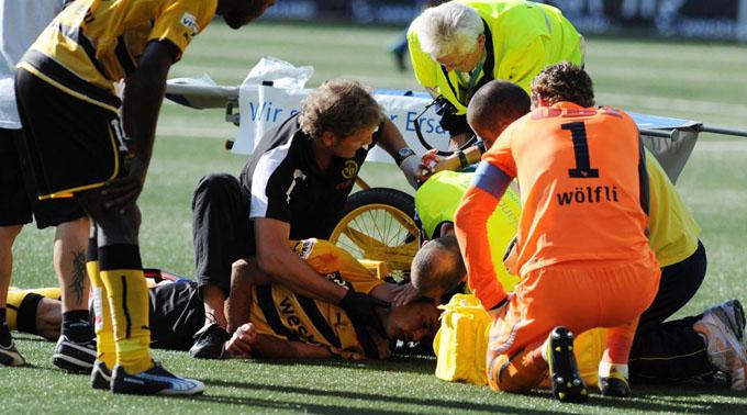 Zog sich schwere Verletzungen zu: Emiliano Dudar.