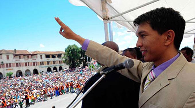 Andry Rajoelina war seit 2009 der Übergangspräsident.(Archivbild)