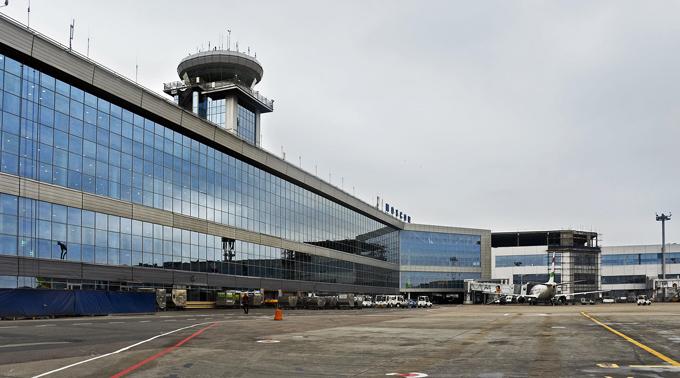 Hier ereignete sich am Montag der Selbstmordanschlag: Flughafen Domodedowo.