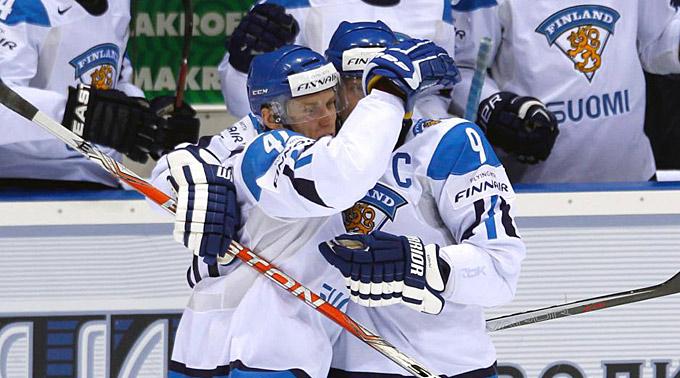 Finnland gewann gegen Russland nach Penaltyschiessen.