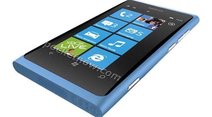 Geleaktes Pressefoto des Nokia 800 mit Windows Phone Mango.