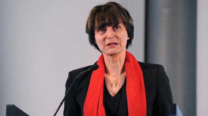 Bundespräsidentin Micheline Calmy-Rey durfte den «Prix Diaspora» in Empfang nehmen. (Archivbild)