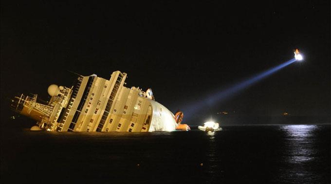 Das Wrack der «Costa Concordia» liegt noch immer im Mittelmeer.