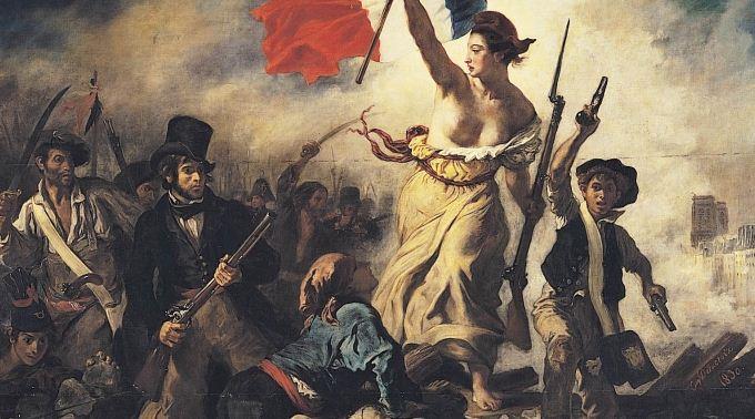 Mit einem Wisch in den Abfallkübel der Geschichte? Französiche Revolution.