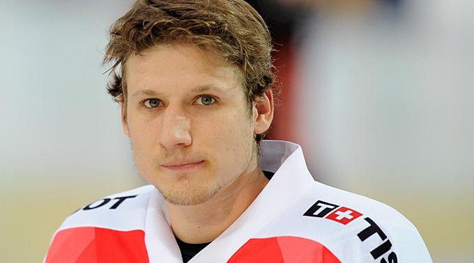 Damien Brunner konnte wegen des Lockouts in der NHL persönlich den Preis entgegennehmen.