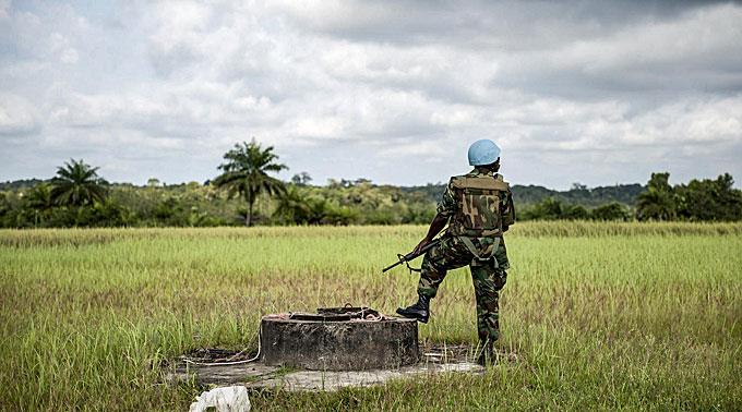 Die Blauhelme sollen helfen, Zentralafrika zu stabilisieren. (Archivbild)