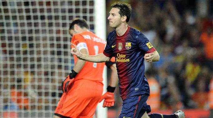Lionel Messi verwandelte den Strafstoss souverän.